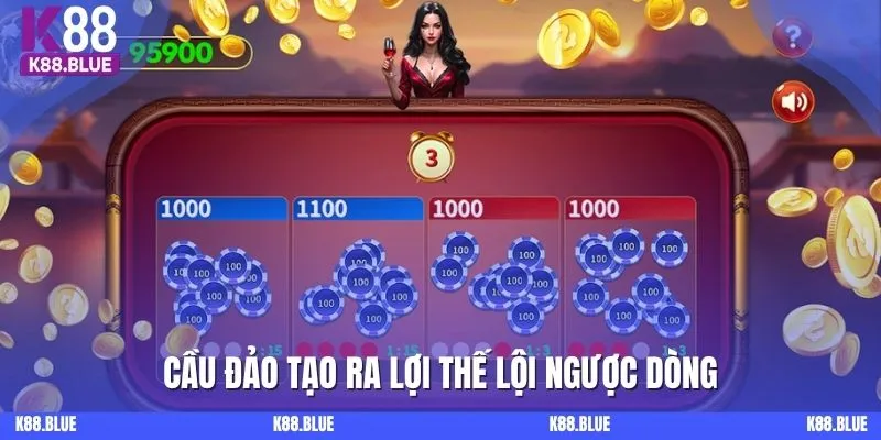 Cầu đảo tạo ra lợi thế lội ngược dòng