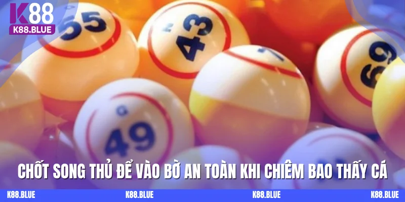 Chốt song thủ để vào bờ an toàn khi chiêm bao thấy cá