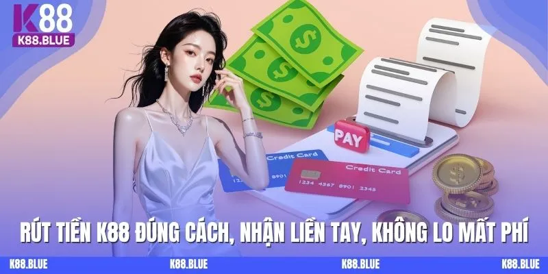 Rút Tiền K88 Đúng Cách, Nhận Liền Tay, Không Lo Mất Phí